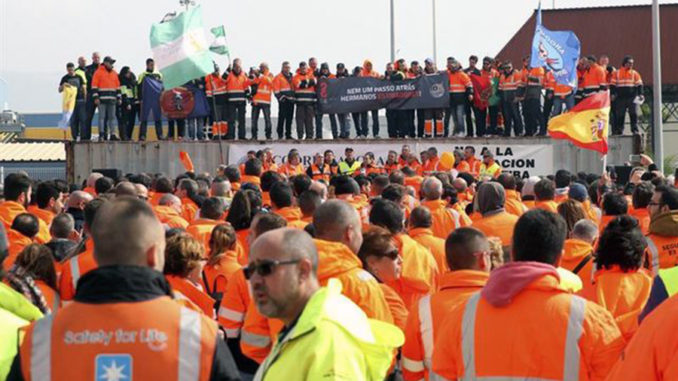 Estibadores Huelga